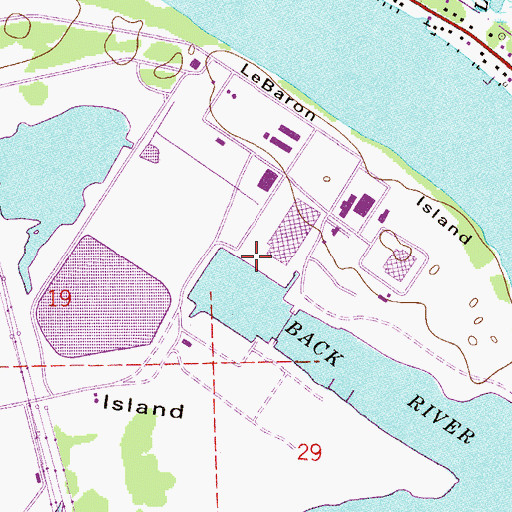 Topographic Map of Gate Maritime Properties Berth 2, FL