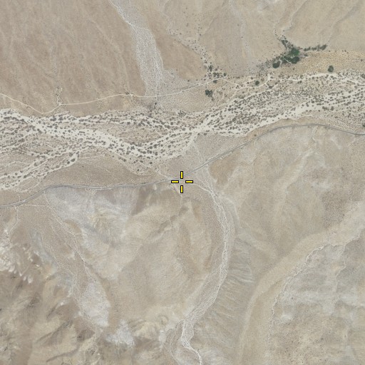 Aerial/Satellite Image of Lizard Canyon, CA