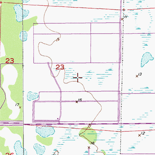 Topographic Map of Florida Atlantic University John D MacArthur Campus Wilkes Honor College, FL