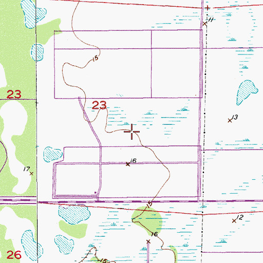 Topographic Map of Hibel Museum of Art, FL