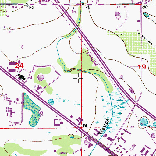 Topographic Map of Florida Christian College Library, FL