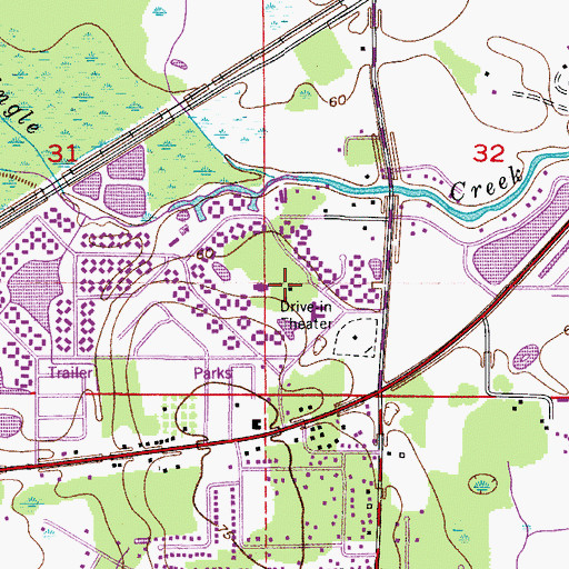 Topographic Map of Good Samaritan Community Church, FL