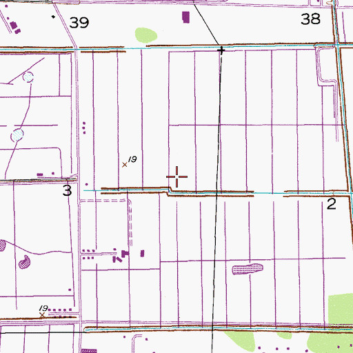 Topographic Map of Keys Gate Golf and Country Club, FL