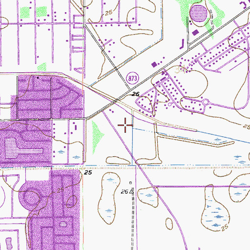 Topographic Map of Lehigh Acres Christian Church, FL