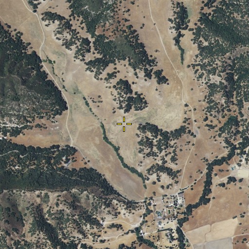 Aerial/Satellite Image of Long Canyon, CA