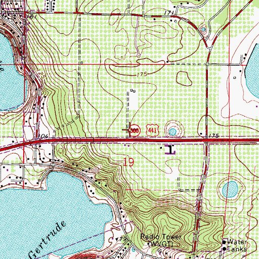 Topographic Map of Seventh Day Adventist Church, FL