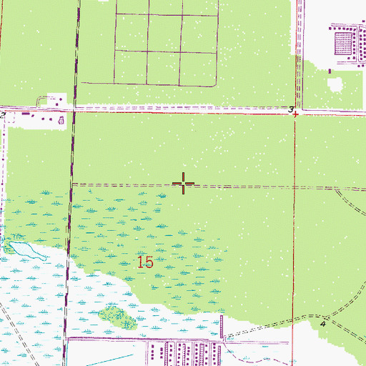 Topographic Map of Miccosukee Golf and Country Club Marlin Golf Course, FL