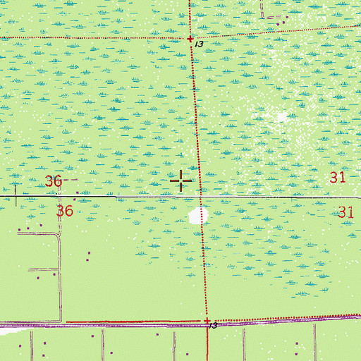 Topographic Map of Mount Dora Golf Club, FL