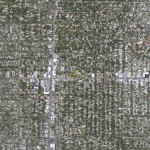 Aerial/Satellite Image of Longfellow Elementary School, CA
