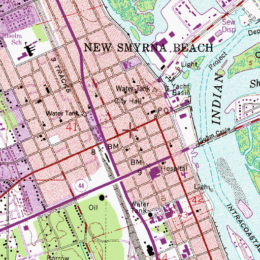 Topographic Map of Christian Life Center, FL