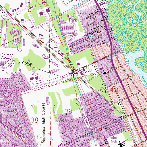Topographic Map of The Church of Jesus Christ of Latter Day Saints, FL