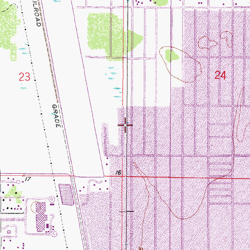 Topographic Map of Holiday Acres Laynes 1 Mobile Home Park, FL