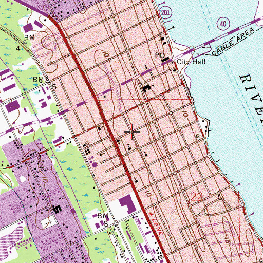 Topographic Map of Church of Jesus of the Apostolic Faith, FL