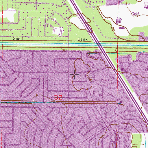 Topographic Map of The Church of Jesus Christ of Latter Day Saints, FL