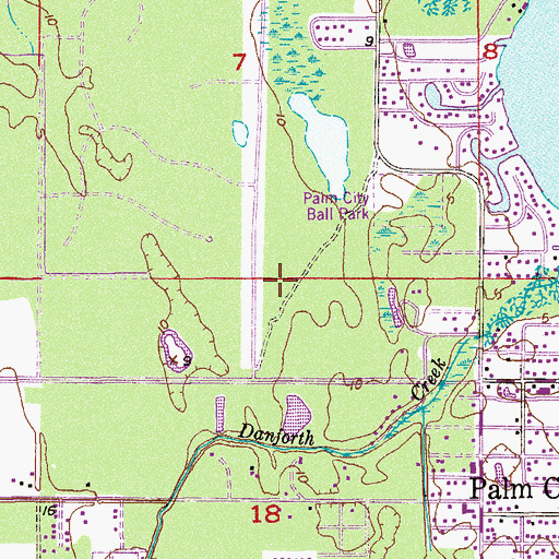 Topographic Map of The Church of Jesus Christ of Latter Day Saints, FL