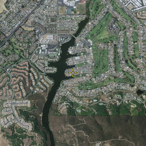 Aerial/Satellite Image of Los Vallecitos, CA