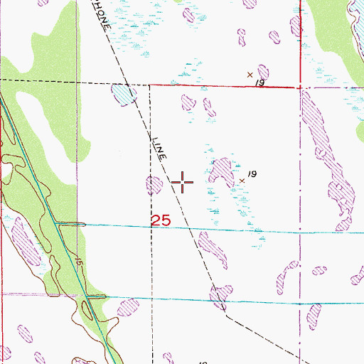 Topographic Map of Springtree Country Club, FL