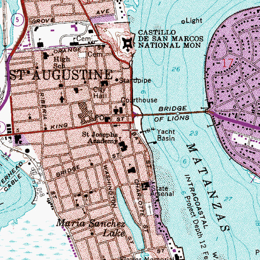 Topographic Map of Florida Lost Tribes Museum, FL