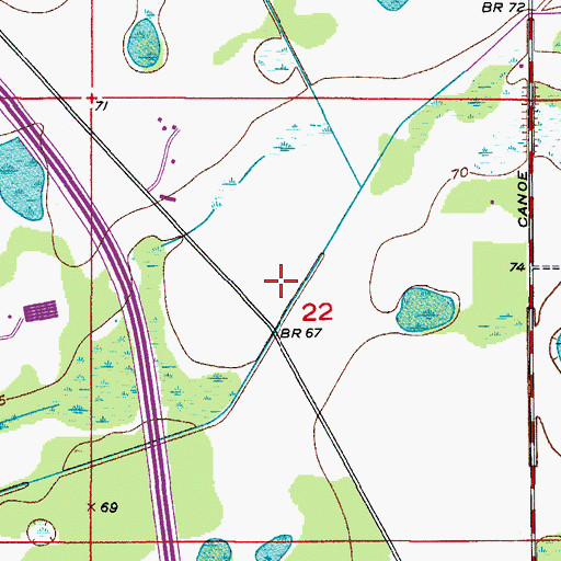 Topographic Map of The Church of Jesus Christ of Latter Day Saints, FL