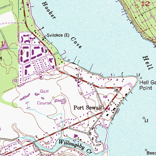 Topographic Map of Tomoka Oaks Golf and Country Club, FL