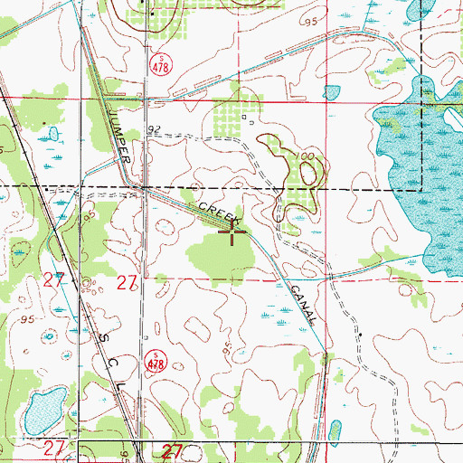 Topographic Map of Covenant Holiness Church, FL