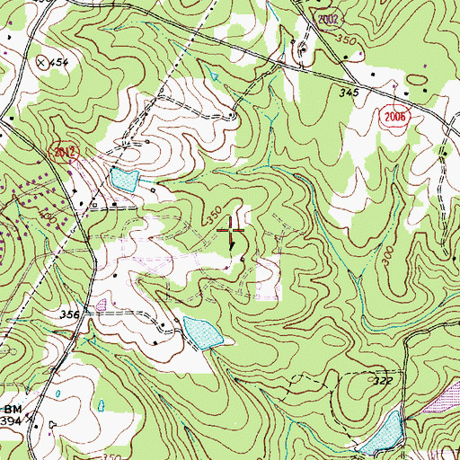 Topographic Map of Northview Community Church, NC