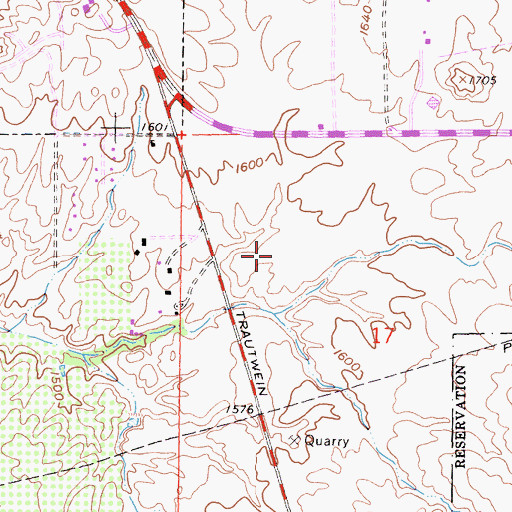 Topographic Map of Open Arms Fellowship Ministry, CA