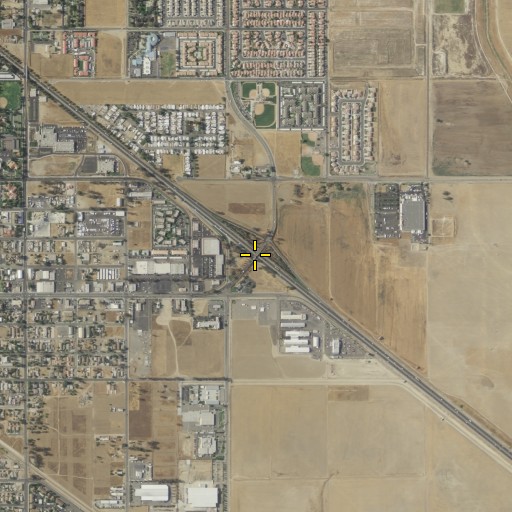 Aerial/Satellite Image of Interchange 17, CA
