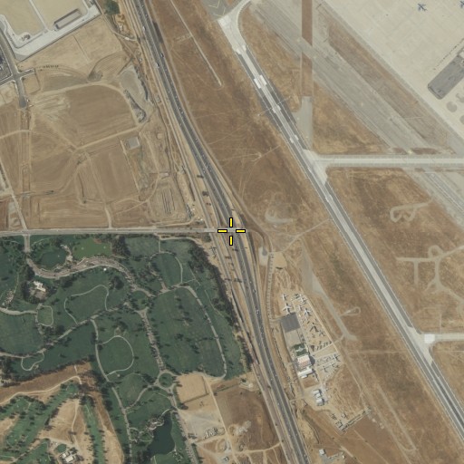 Aerial/Satellite Image of Interchange 25, CA