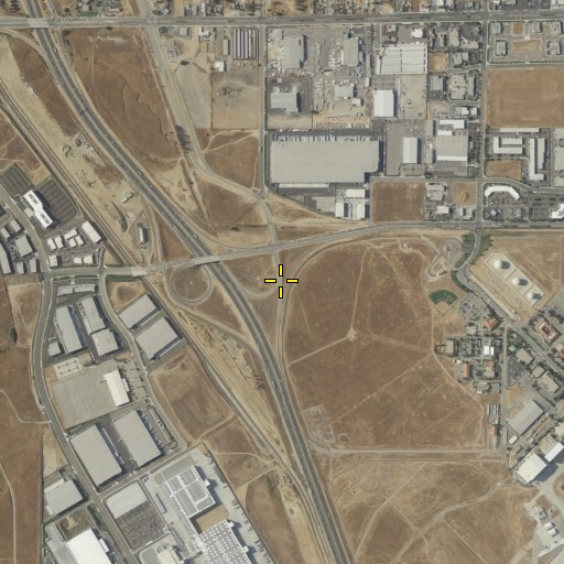 Aerial/Satellite Image of Interchange 27A, CA