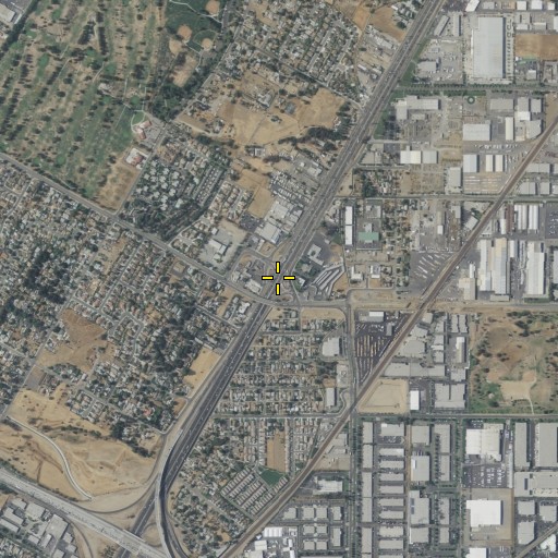 Aerial/Satellite Image of Interchange 35, CA