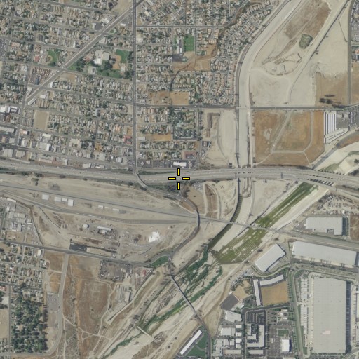 Aerial/Satellite Image of Interchange 71, CA