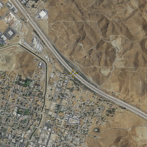 Aerial/Satellite Image of Interchange 75, CA