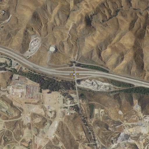 Aerial/Satellite Image of Interchange 81, CA