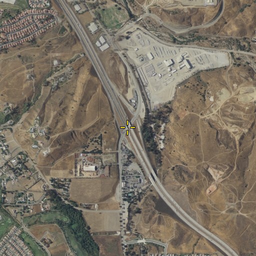 Aerial/Satellite Image of Interchange 88, CA