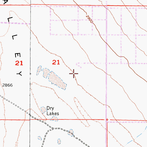 Topographic Map of Martin Ranch, CA
