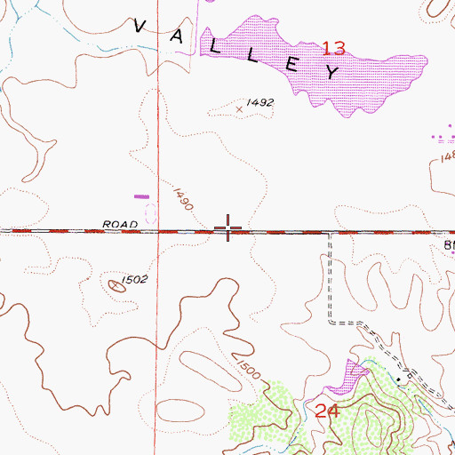 Topographic Map of Revival Christian Academy, CA