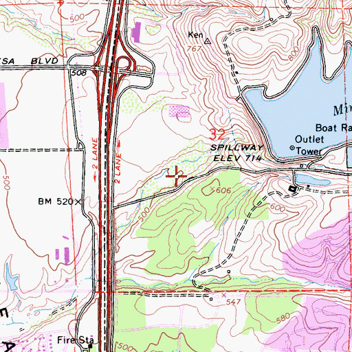 Topographic Map of Learning Choice Academy, CA