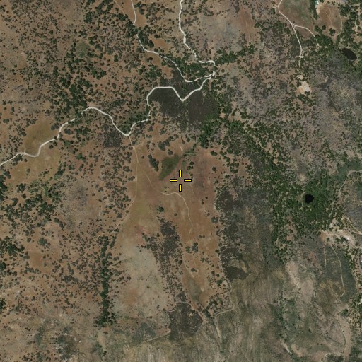 Aerial/Satellite Image of McGee Flat, CA