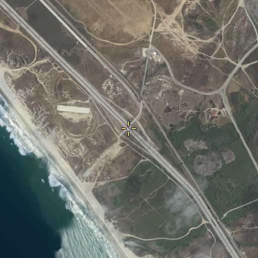Aerial/Satellite Image of Interchange 62, CA