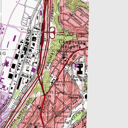 Topographic Map of Zenas Child Development Center 2, DC
