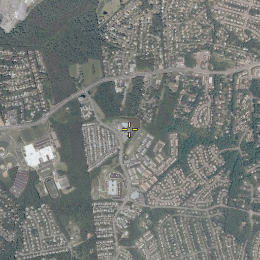 Aerial/Satellite Image of Park Ridge Athletic Fields, VA