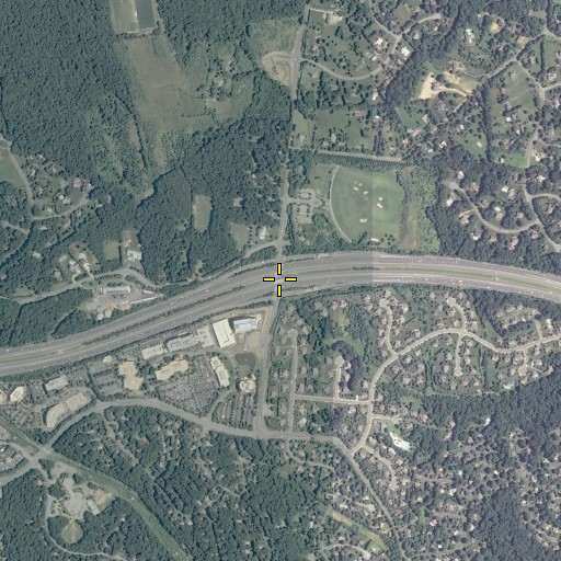 Aerial/Satellite Image of Interchange 14, VA