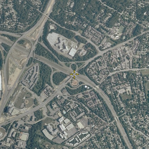 Aerial/Satellite Image of Interchange 19, VA