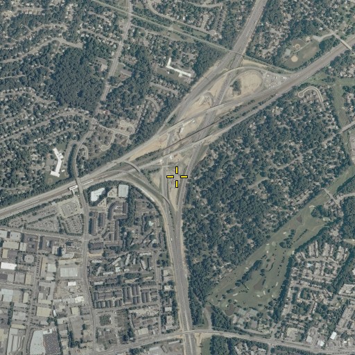 Aerial/Satellite Image of Interchange 49, VA