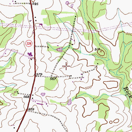 Topographic Map of Edinburgh, MD
