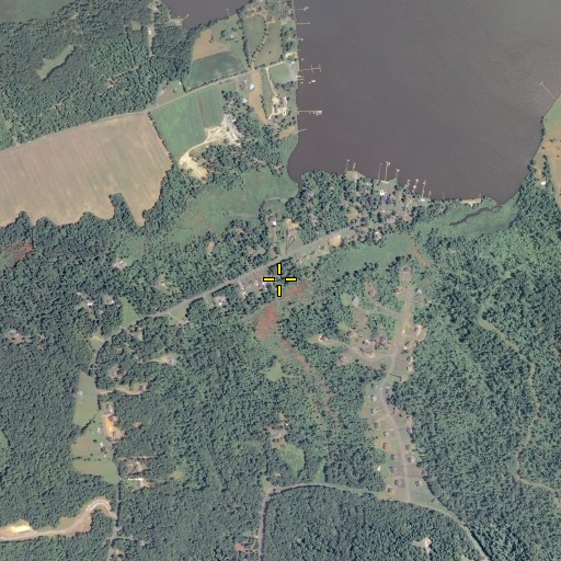 Aerial/Satellite Image of Japazaws, VA