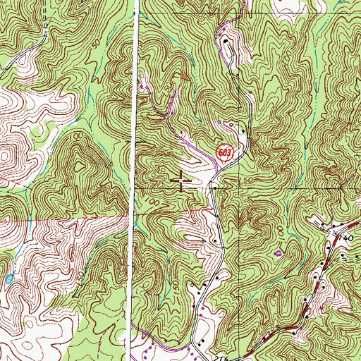 Topographic Map of Knotsmythes Landing, VA