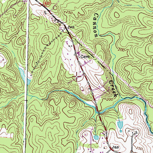 Topographic Map of Skywoods, VA