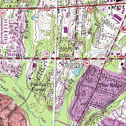 Topographic Map of Way of Faith Christian Academy, VA
